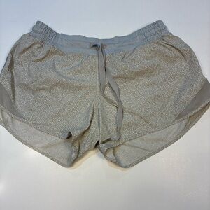 Lululemon Woman’s Size 8 Gray Speed-up Shorts